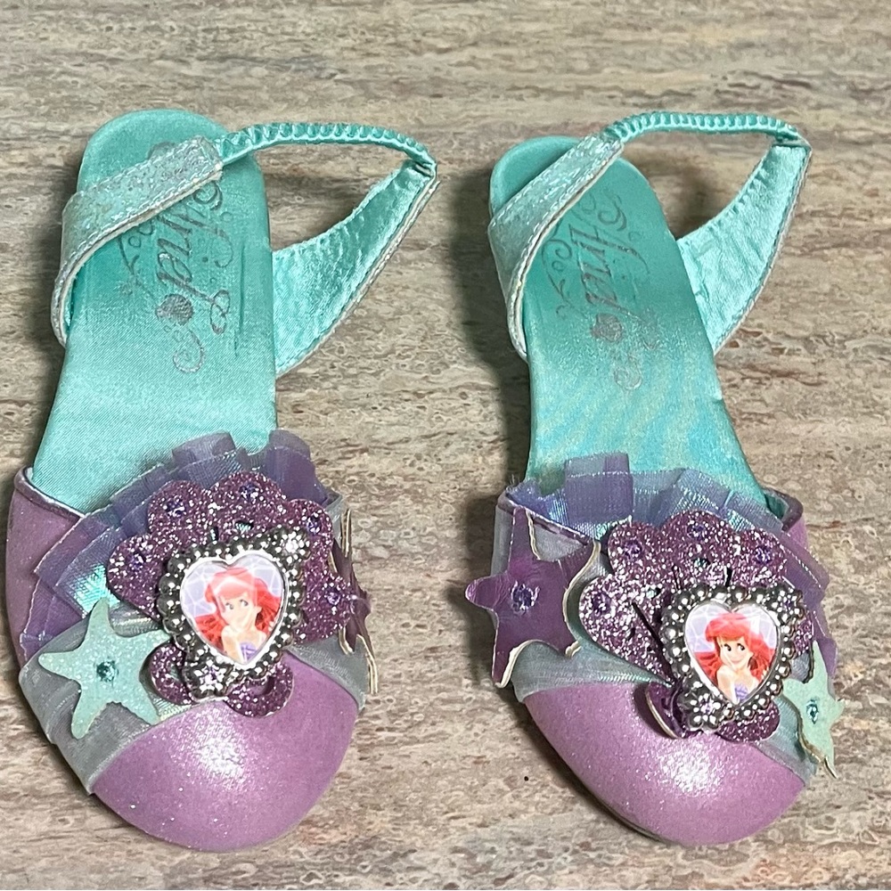 Princess Ariel mini heeled sandals